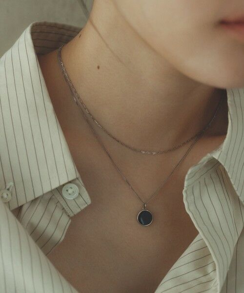 BEAUTY&YOUTH UNITED ARROWS / ビューティー&ユース ユナイテッドアローズ ネックレス・ペンダント・チョーカー | ＜MIZUKI HANAYAMA×by Preek＞シンプル ネックレス | 詳細7