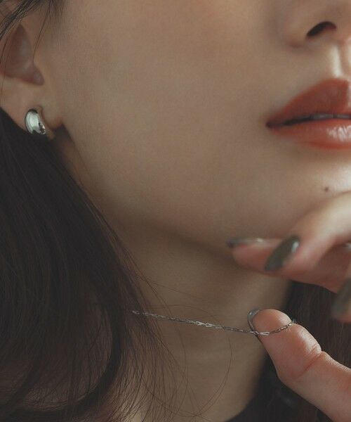 BEAUTY&YOUTH UNITED ARROWS / ビューティー&ユース ユナイテッドアローズ ピアス・イヤリング | ＜MIZUKI HANAYAMA×by Preek＞ボテロ フープ イヤリング | 詳細9