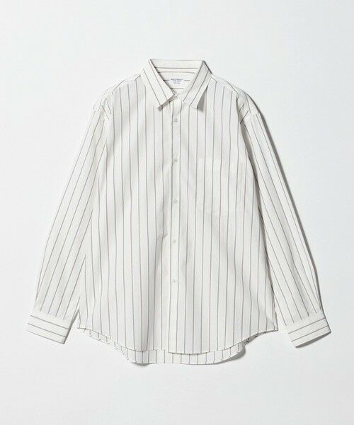 BEAUTY&YOUTH UNITED ARROWS / ビューティー&ユース ユナイテッドアローズ シャツ・ブラウス | HI-LINE 120/2 ブロード レギュラー シャツ FORM型（OFF WHITE）