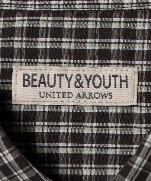BEAUTY&YOUTH UNITED ARROWS / ビューティー&ユース ユナイテッドアローズ シャツ・ブラウス | ミニチェック ボタンダウン シャツ FORM型 | 詳細9