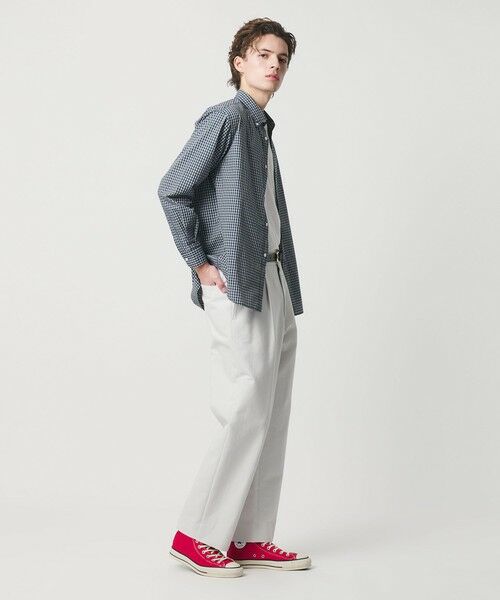 BEAUTY&YOUTH UNITED ARROWS / ビューティー&ユース ユナイテッドアローズ シャツ・ブラウス | ミニチェック ボタンダウン シャツ FORM型 | 詳細12