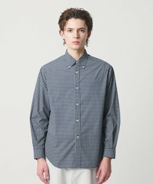 BEAUTY&YOUTH UNITED ARROWS / ビューティー&ユース ユナイテッドアローズ シャツ・ブラウス | ミニチェック ボタンダウン シャツ FORM型 | 詳細14