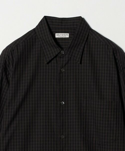 BEAUTY&YOUTH UNITED ARROWS / ビューティー&ユース ユナイテッドアローズ シャツ・ブラウス | MUTED ギンガムチェック レギュラーシャツ FORM型 | 詳細10