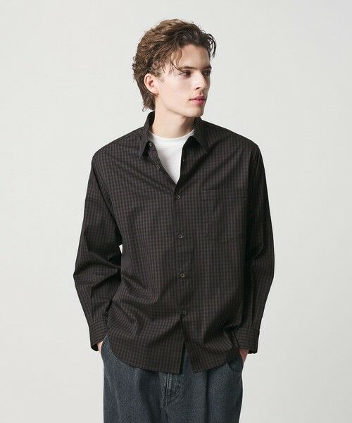 BEAUTY&YOUTH UNITED ARROWS / ビューティー&ユース ユナイテッドアローズ シャツ・ブラウス | MUTED ギンガムチェック レギュラーシャツ FORM型 | 詳細2