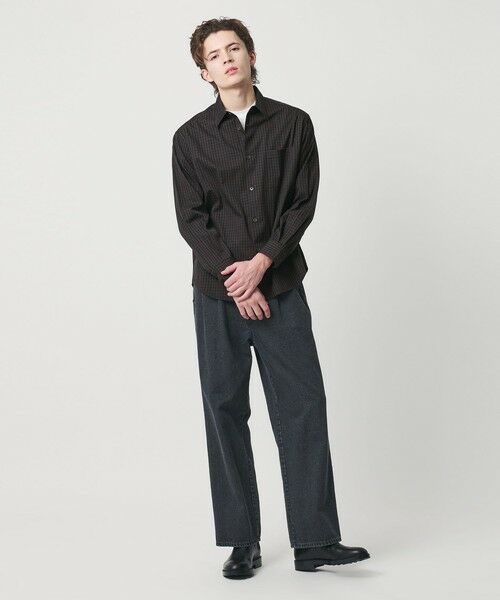 BEAUTY&YOUTH UNITED ARROWS / ビューティー&ユース ユナイテッドアローズ シャツ・ブラウス | MUTED ギンガムチェック レギュラーシャツ FORM型 | 詳細3