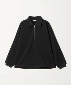 BEAUTY&YOUTH UNITED ARROWS / ビューティー&ユース ユナイテッドアローズ カットソー | DENCE コットン ジップ ポロ