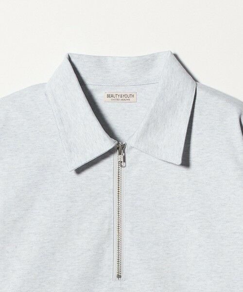 BEAUTY&YOUTH UNITED ARROWS / ビューティー&ユース ユナイテッドアローズ カットソー | DENCE コットン ジップ ポロ | 詳細15