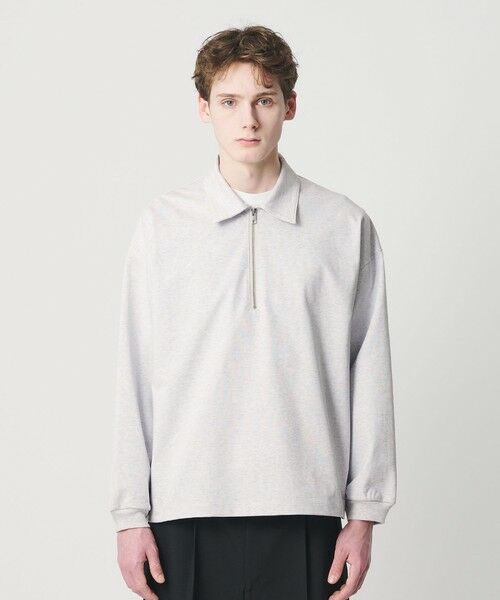 BEAUTY&YOUTH UNITED ARROWS / ビューティー&ユース ユナイテッドアローズ カットソー | DENCE コットン ジップ ポロ | 詳細10