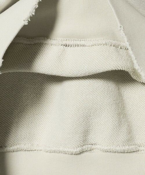 BEAUTY&YOUTH UNITED ARROWS / ビューティー&ユース ユナイテッドアローズ スウェット | ピーチスキン ダメージ クルーネック スウェット | 詳細7