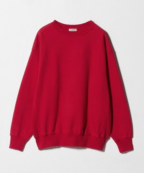 BEAUTY&YOUTH UNITED ARROWS / ビューティー&ユース ユナイテッドアローズ スウェット | ピーチスキン ダメージ クルーネック スウェット | 詳細13