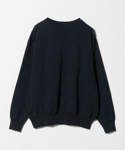 BEAUTY&YOUTH UNITED ARROWS / ビューティー&ユース ユナイテッドアローズ スウェット | ピーチスキン ダメージ クルーネック スウェット | 詳細25