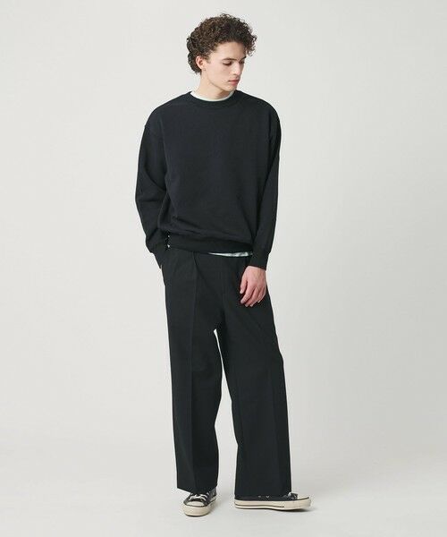 BEAUTY&YOUTH UNITED ARROWS / ビューティー&ユース ユナイテッドアローズ スウェット | ピーチスキン ダメージ クルーネック スウェット | 詳細23