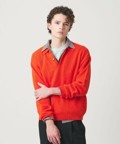 BEAUTY&YOUTH UNITED ARROWS / ビューティー&ユース ユナイテッドアローズ ニット・セーター | ヴァンプコットン ポロニット ウォッシャブル