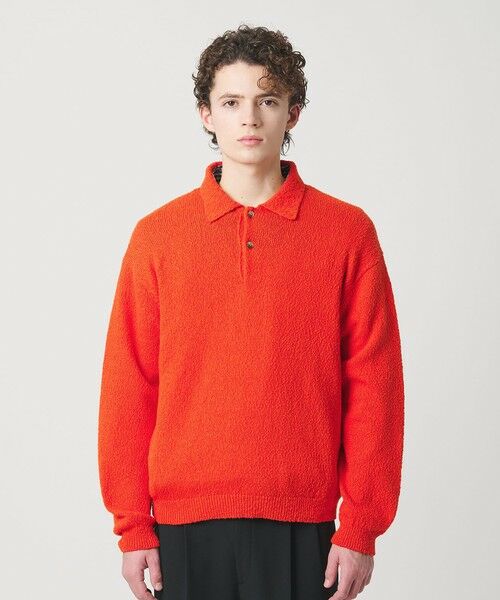 BEAUTY&YOUTH UNITED ARROWS / ビューティー&ユース ユナイテッドアローズ ニット・セーター | ヴァンプコットン ポロニット ウォッシャブル | 詳細4