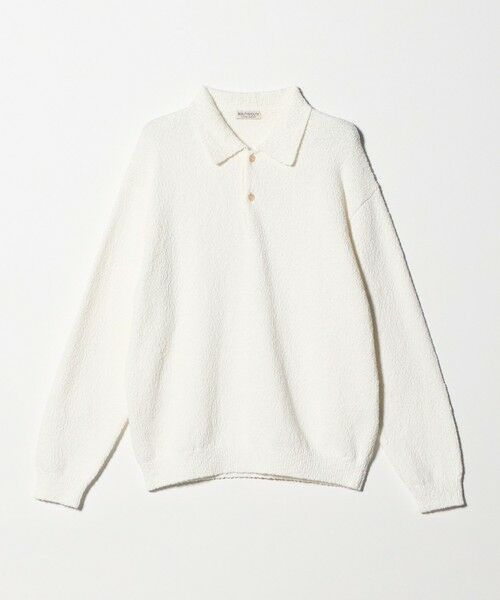 BEAUTY&YOUTH UNITED ARROWS / ビューティー&ユース ユナイテッドアローズ ニット・セーター | ヴァンプコットン ポロニット ウォッシャブル | 詳細17