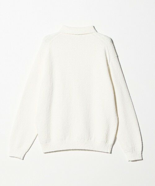 BEAUTY&YOUTH UNITED ARROWS / ビューティー&ユース ユナイテッドアローズ ニット・セーター | ヴァンプコットン ポロニット ウォッシャブル | 詳細18