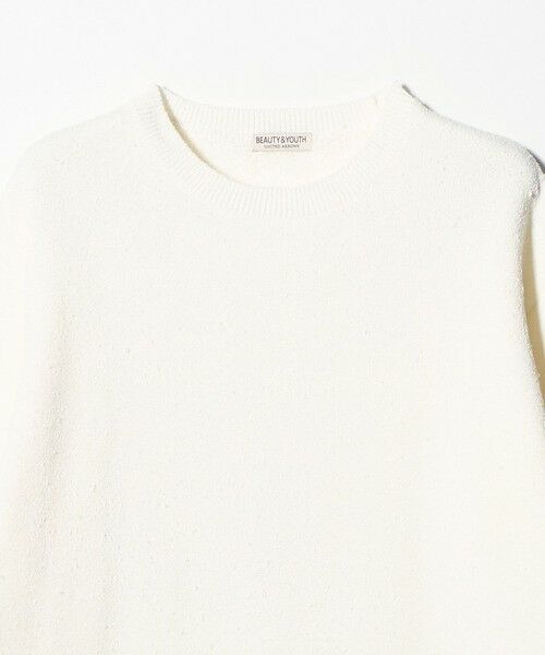 BEAUTY&YOUTH UNITED ARROWS / ビューティー&ユース ユナイテッドアローズ ニット・セーター | WJQ カットオフ クルーネック ニット ウォッシャブル | 詳細7
