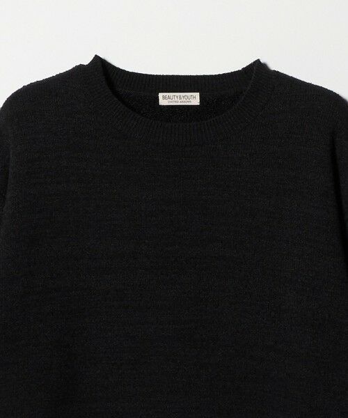BEAUTY&YOUTH UNITED ARROWS / ビューティー&ユース ユナイテッドアローズ ニット・セーター | WJQ カットオフ クルーネック ニット ウォッシャブル | 詳細14