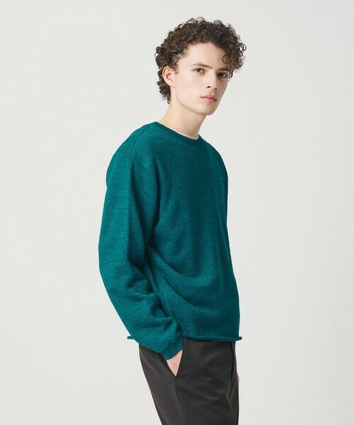 BEAUTY&YOUTH UNITED ARROWS / ビューティー&ユース ユナイテッドアローズ ニット・セーター | WJQ カットオフ クルーネック ニット ウォッシャブル | 詳細17