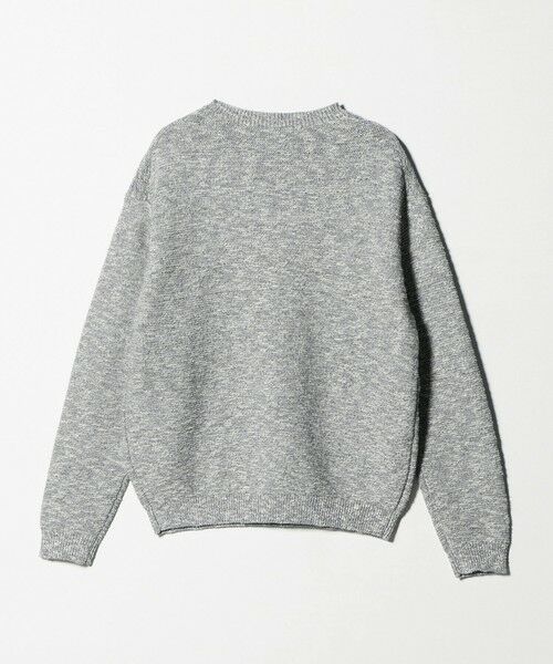 BEAUTY&YOUTH UNITED ARROWS / ビューティー&ユース ユナイテッドアローズ ニット・セーター | ガーター ステッチ スラブ クルーネック ニット ウォッシャブル | 詳細8