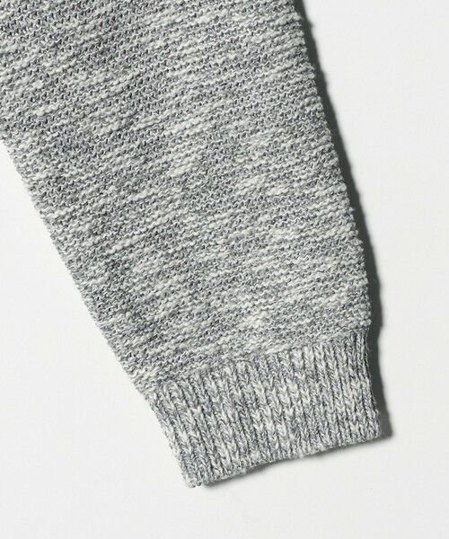 BEAUTY&YOUTH UNITED ARROWS / ビューティー&ユース ユナイテッドアローズ ニット・セーター | ガーター ステッチ スラブ クルーネック ニット ウォッシャブル | 詳細10