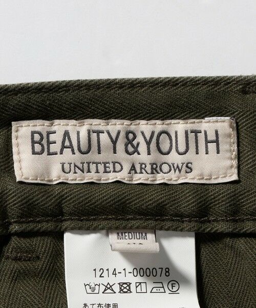 BEAUTY&YOUTH UNITED ARROWS / ビューティー&ユース ユナイテッドアローズ その他パンツ | ヘリンボーン ツイル ベイカーパンツ | 詳細12