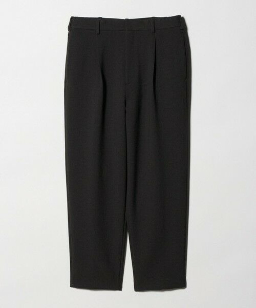 BEAUTY&YOUTH UNITED ARROWS / ビューティー&ユース ユナイテッドアローズ その他パンツ | メランジ ダブルクロス 1プリーツ アジャスト パンツ NO.7（DK.GRAY）