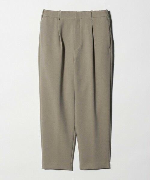 BEAUTY&YOUTH UNITED ARROWS / ビューティー&ユース ユナイテッドアローズ その他パンツ | メランジ ダブルクロス 1プリーツ アジャスト パンツ NO.7（NATURAL）