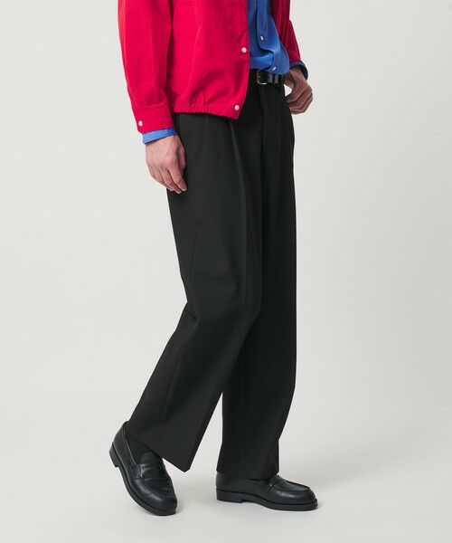 BEAUTY&YOUTH UNITED ARROWS / ビューティー&ユース ユナイテッドアローズ その他パンツ | ダブル T/R 2プリーツ ボリューム スラックス NO.9 ウォッシャブル | 詳細3