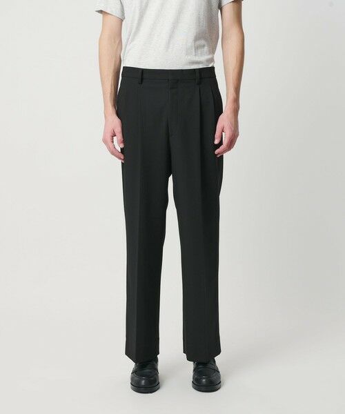 BEAUTY&YOUTH UNITED ARROWS / ビューティー&ユース ユナイテッドアローズ その他パンツ | ダブル T/R 2プリーツ ボリューム スラックス NO.9 ウォッシャブル | 詳細5