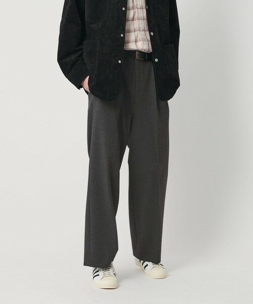 BEAUTY&YOUTH UNITED ARROWS / ビューティー&ユース ユナイテッドアローズ その他パンツ | ダブル T/R 2プリーツ ボリューム スラックス NO.9 ウォッシャブル | 詳細14