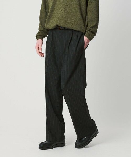 BEAUTY&YOUTH UNITED ARROWS / ビューティー&ユース ユナイテッドアローズ その他パンツ | ダブル T/R 2プリーツ ボリューム スラックス NO.9 ウォッシャブル | 詳細25