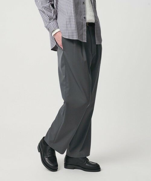 BEAUTY&YOUTH UNITED ARROWS / ビューティー&ユース ユナイテッドアローズ その他パンツ | ツイル ギャバ バギー スラックス NO.9 | 詳細9
