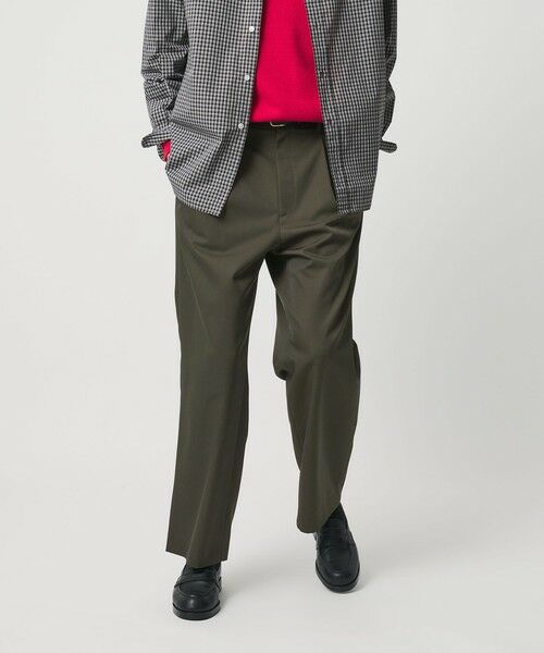 BEAUTY&YOUTH UNITED ARROWS / ビューティー&ユース ユナイテッドアローズ その他パンツ | ツイル ギャバ バギー スラックス NO.9（OLIVE）