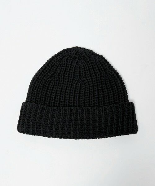 BEAUTY&YOUTH UNITED ARROWS / ビューティー&ユース ユナイテッドアローズ ニットキャップ | ドングリ ニット キャップ（BLACK）