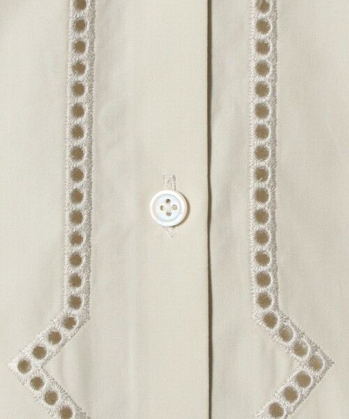 BEAUTY&YOUTH UNITED ARROWS / ビューティー&ユース ユナイテッドアローズ シャツ・ブラウス | エンブロイダリーカラー シャツ | 詳細9