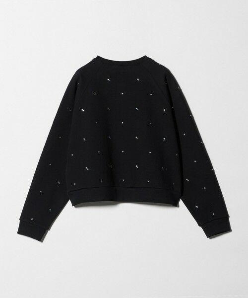 BEAUTY&YOUTH UNITED ARROWS / ビューティー&ユース ユナイテッドアローズ スウェット | コットン裏毛 ラインストーン スウェットプルオーバー | 詳細8