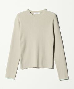 BEAUTY&YOUTH UNITED ARROWS / ビューティー&ユース ユナイテッドアローズ ニット・セーター | コットンブレンド リブライン ニットプルオーバー ウォッシャブル