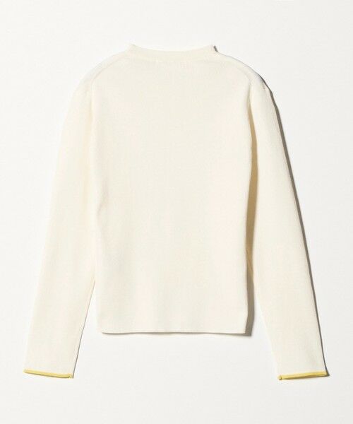 BEAUTY&YOUTH UNITED ARROWS / ビューティー&ユース ユナイテッドアローズ ニット・セーター | コットンブレンド リブライン ニットプルオーバー ウォッシャブル | 詳細4