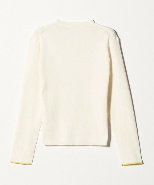 BEAUTY&YOUTH UNITED ARROWS / ビューティー&ユース ユナイテッドアローズ ニット・セーター | コットンブレンド リブライン ニットプルオーバー ウォッシャブル | 詳細1