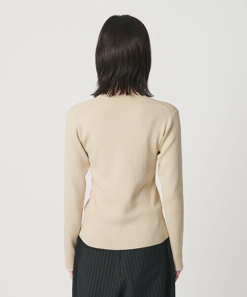 BEAUTY&YOUTH UNITED ARROWS / ビューティー&ユース ユナイテッドアローズ ニット・セーター | コットンブレンド リブライン ニットプルオーバー ウォッシャブル | 詳細13