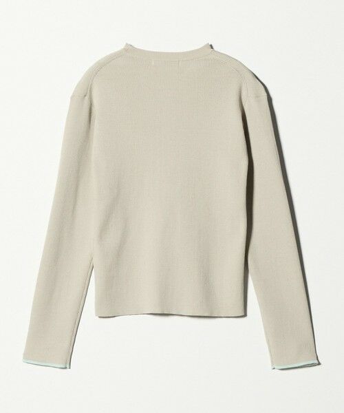 BEAUTY&YOUTH UNITED ARROWS / ビューティー&ユース ユナイテッドアローズ ニット・セーター | コットンブレンド リブライン ニットプルオーバー ウォッシャブル | 詳細15