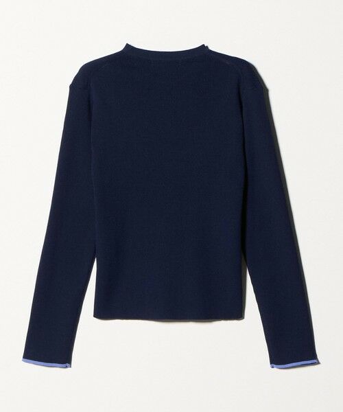 BEAUTY&YOUTH UNITED ARROWS / ビューティー&ユース ユナイテッドアローズ ニット・セーター | コットンブレンド リブライン ニットプルオーバー ウォッシャブル | 詳細8