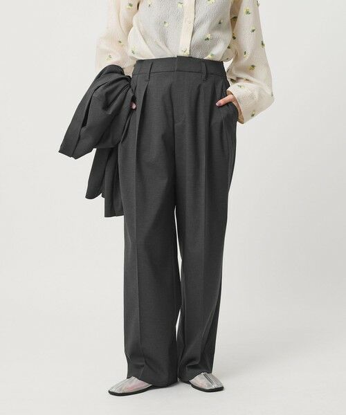 BEAUTY&YOUTH UNITED ARROWS / ビューティー&ユース ユナイテッドアローズ その他パンツ | 2タックテーパードパンツ 吸水速乾 防シワ UV | 詳細28