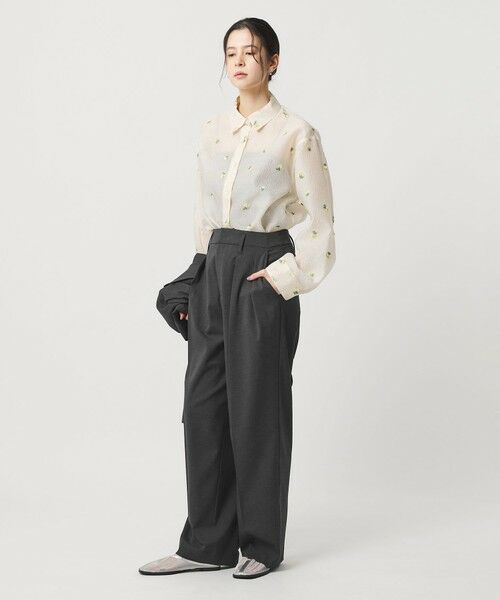 BEAUTY&YOUTH UNITED ARROWS / ビューティー&ユース ユナイテッドアローズ その他パンツ | 2タックテーパードパンツ 吸水速乾 防シワ UV | 詳細30