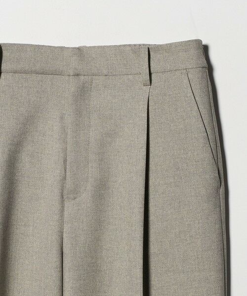 BEAUTY&YOUTH UNITED ARROWS / ビューティー&ユース ユナイテッドアローズ その他パンツ | リネンライク ワイドストレートパンツ ウォッシャブル | 詳細2