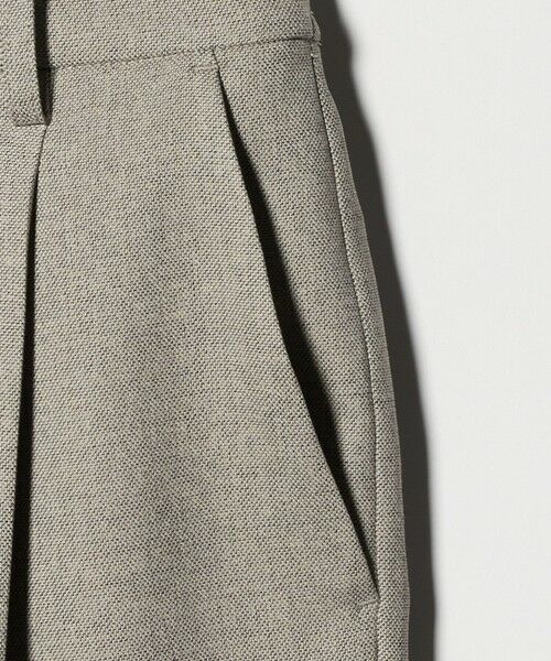 BEAUTY&YOUTH UNITED ARROWS / ビューティー&ユース ユナイテッドアローズ その他パンツ | リネンライク ワイドストレートパンツ ウォッシャブル | 詳細3