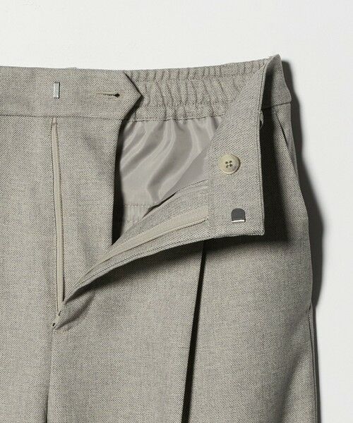 BEAUTY&YOUTH UNITED ARROWS / ビューティー&ユース ユナイテッドアローズ その他パンツ | リネンライク ワイドストレートパンツ ウォッシャブル | 詳細5