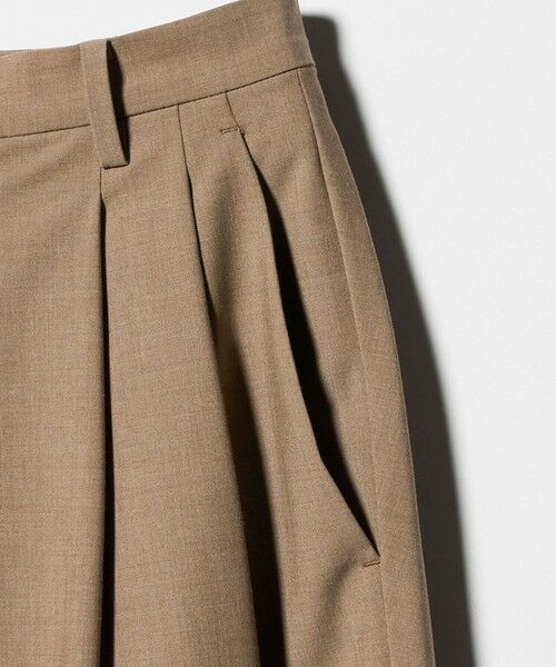 BEAUTY&YOUTH UNITED ARROWS / ビューティー&ユース ユナイテッドアローズ その他パンツ | バックラップタックパンツ ウォッシャブル | 詳細16