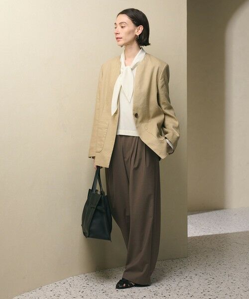 BEAUTY&YOUTH UNITED ARROWS / ビューティー&ユース ユナイテッドアローズ その他パンツ | バックラップタックパンツ ウォッシャブル | 詳細22